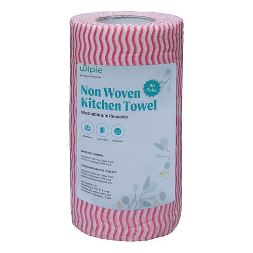 Eco-friendly & Durable Kitchen Towel Roll Pack Of 4 (240 Sheets Per Pack )